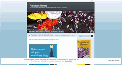 Desktop Screenshot of franciscanflowers.wordpress.com