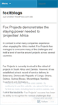 Mobile Screenshot of foxitblogs.wordpress.com
