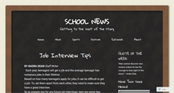 Desktop Screenshot of cedarsschoolnews.wordpress.com