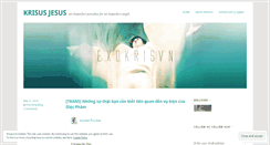 Desktop Screenshot of exokrisvn.wordpress.com