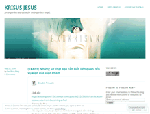 Tablet Screenshot of exokrisvn.wordpress.com