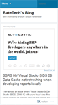 Mobile Screenshot of batetech.wordpress.com