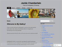 Tablet Screenshot of jackiechamberlain.wordpress.com