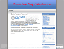 Tablet Screenshot of kstephenson.wordpress.com