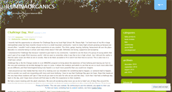 Desktop Screenshot of iluminaorganics.wordpress.com