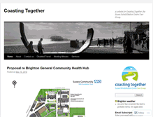 Tablet Screenshot of coastingtogether.wordpress.com