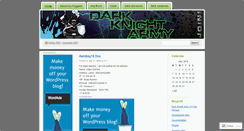 Desktop Screenshot of darkknightarmyofcp.wordpress.com