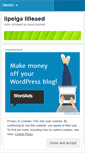 Mobile Screenshot of lipelgas.wordpress.com