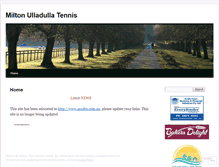 Tablet Screenshot of miltonulladullatennis.wordpress.com