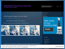 Tablet Screenshot of masterbaiters.wordpress.com
