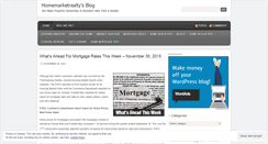Desktop Screenshot of homemarketrealty.wordpress.com