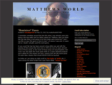 Tablet Screenshot of mattyfresh697400.wordpress.com