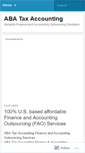 Mobile Screenshot of abataxaccounting.wordpress.com