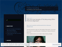 Tablet Screenshot of freebies4youblog.wordpress.com