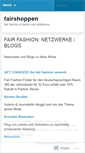 Mobile Screenshot of fairshoppen.wordpress.com