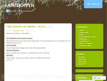 Tablet Screenshot of fairshoppen.wordpress.com