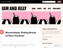 Tablet Screenshot of jamnjelly.wordpress.com