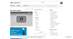 Desktop Screenshot of dtaerupt.wordpress.com