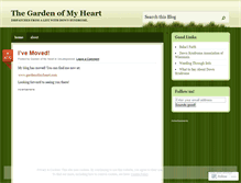 Tablet Screenshot of gardenofmyheart.wordpress.com