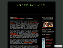 Tablet Screenshot of andyzilch.wordpress.com