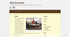 Desktop Screenshot of maxduchaine.wordpress.com