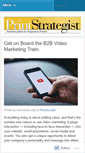 Mobile Screenshot of printstrategist.wordpress.com