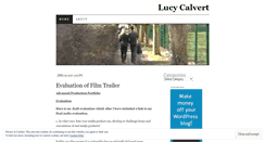 Desktop Screenshot of lcalvert.wordpress.com