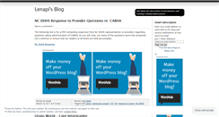 Desktop Screenshot of lenapi.wordpress.com