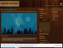 Tablet Screenshot of isabellamachado.wordpress.com