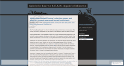 Desktop Screenshot of gabriellebourne.wordpress.com