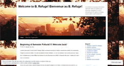Desktop Screenshot of brefugemontreal.wordpress.com