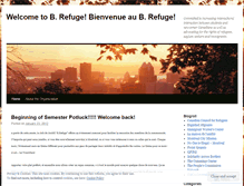 Tablet Screenshot of brefugemontreal.wordpress.com