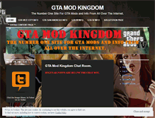 Tablet Screenshot of gtakingdom.wordpress.com