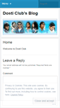 Mobile Screenshot of dosticlub.wordpress.com