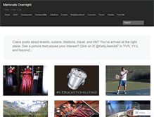 Tablet Screenshot of marionateovernight.wordpress.com