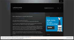 Desktop Screenshot of lynbrookhomes.wordpress.com