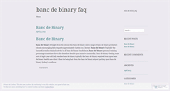 Desktop Screenshot of mocp.bancdebinaryfaq.wordpress.com