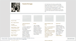 Desktop Screenshot of freedomforragip.wordpress.com