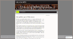 Desktop Screenshot of mpomusician.wordpress.com