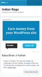 Mobile Screenshot of indianraga.wordpress.com