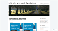 Desktop Screenshot of businessresourceforum.wordpress.com