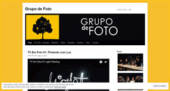 Desktop Screenshot of grupodefoto.wordpress.com