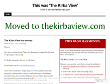 Tablet Screenshot of kirba.wordpress.com