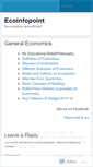 Mobile Screenshot of ecoinfopoint.wordpress.com