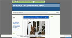 Desktop Screenshot of dogmange.wordpress.com