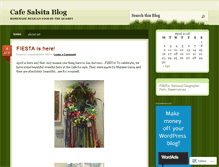 Tablet Screenshot of cafesalsitablog.wordpress.com