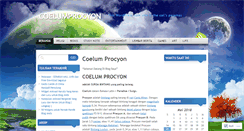 Desktop Screenshot of coelumprocyon.wordpress.com