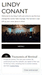 Mobile Screenshot of lindyconant.wordpress.com