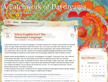 Tablet Screenshot of patchworkdaydreams.wordpress.com