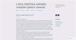 Desktop Screenshot of anghelcristina.wordpress.com